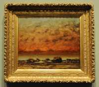113 Courbet - Les roches noires à Trouvile (1865)