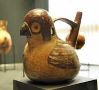 91 Bouteille Oiseau - Culture Wari (550-1000)