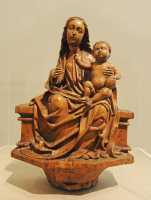 132 Vierge à l'enfant - Tilleul - Allemagne du Sud (± 1500)