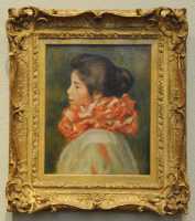 093 Renoir - Jeune fille au foulard rouge (1884)