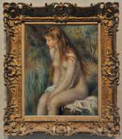 45 Pierre August Renoir - Jeunes fille à sa toilette (1892)