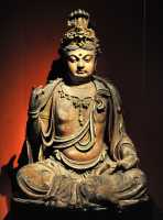 105 Bodhisattva - Jin (1115-1234) Bois doré
