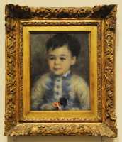 065 Renoir - Enfant (Jean de la Pommeraye) tenant un petit soldat (1875)