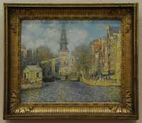 029 Monet - Zuiderkerk à Amsterdam (1874)