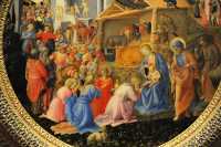 079 Fra Angelico et Fra Filippo Lippi - Adoration des Mages (± 1450)