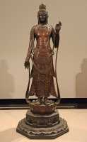 022 Arya Avalokitesvara (Bronze) Période Asuka-Nara ± 700 (Copie)