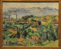 074 Cézanne - Village Saint-Henri et baie de Marseille (± 1883)