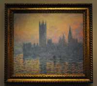 033 Monet - Parlement de Londres au coucher du Soleil (1903)