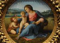 069 Raphael - Vierge à l'enfant et Jean Baptiste (± 1510)