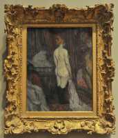 31 Henri de Toulous Lautrec - Femme devant un miroir (1897)