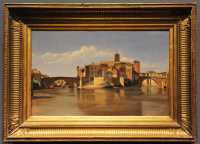 139 Corot - L'ile et le pont San Bartolomeo à Romr (± 1826)