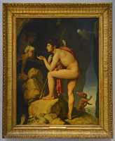 136 Œdipe et le Sphinx (1808 retouché en 1827) Ingres
