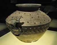 059 Vase à vin (Ling) - Printemps et automne (± 600) Bronze