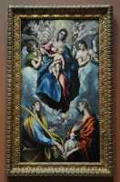 059 El Greco - Vierge à l'enfant avec Saintes Martine et Agnès (± 1598)