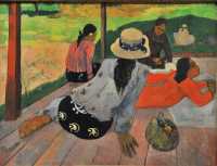 22 Paul Gauguin - La sieste (1892-94)