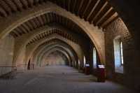 04 Le dortoir des moines - Abbaye de Lagrasse