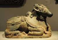 176 Nandi le taureau de Shiva (13°s) Inde du Sud