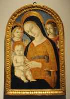 16 Matteo di Giovanni (Sienne 1435-95) Vierge enfant & 2 Anges