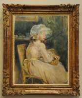 098 Berthe Morisot - Jeune fille au panier (1892)