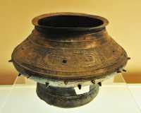 034 Vase à aliments (Pou) - Shang (13°-11° s) Bronze