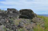 16 Moai - Ahu Runga Vae