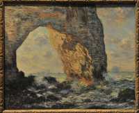57 Claude Monet - La Manneporte à Etretat (1886)