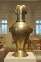 048 Vase et couvercle en électrum (Bronze tardif ± 2150)