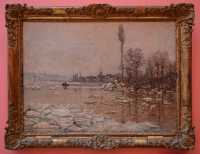 33 La débâcle sur la Seine en 1880 - Claude Monet