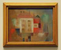 100 Paul Klee - Nouvelle maison dans le banlieue (1924)