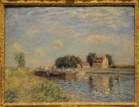 079 Sisley - Canal à Saint-Mammes (1885)
