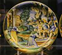 77 - Urbino  (1543) Abraham et les trois anges