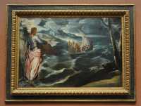 063 Tintoretto - Christ sur la mer de Galilée (Pierre marchant sur les eaux) - (1578)