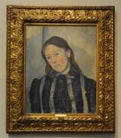 063 Cézanne - Portrait de sa femme (± 1891)