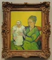 055 Van Gogh - Portrait d'Augustine Roulin et de son bébé Marcelle (1888)