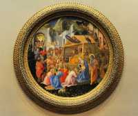 078 Fra Angelico et Fra Filippo Lippi - Adoration des Mages (± 1450)