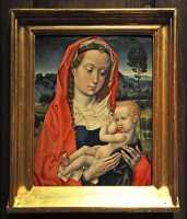 137 Vierge à l'enfant - Hugo Van des Goes (± 1470)
