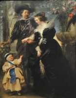 19 Pierre Paul Rubens (±60) avec sa femme Helena Fourment (±20 ans) - (1640±)