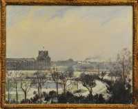39 C.Pissarro - Tuileries sous la neige