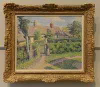 59 Maison d'un paysan à Eragny (Camille Pissarro) 1887