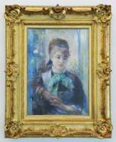 75 Renoir - Nini Lopez. Montmartroise et modèle favori de Renoir entre 1875 et 1879 (± 1876)