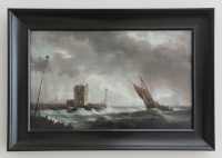 43 Willem Van de Velde (1633-1707) Mer agitée