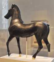 170 Statuette de cheval - Bronze moulé à la cire perdue (Grec 2° ou 1° siècle BC)