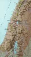 189 Carte - De Jérusalem à Damas