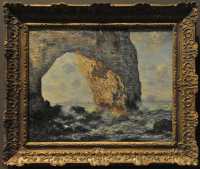 58 Claude Monet - La Manneporte à Etretat (1886)