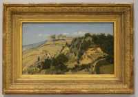 132 Citadelle de Volterra en Toscane (1834) J-B Camille Corot