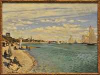 65 Claude Monet - Régate à Ste Adresse (1867)