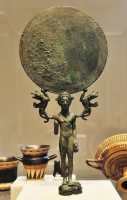 229 Miroir de bronze - Laconien (6° siècle)