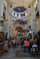 01 Messe dans l'église grecque du puits de Jacob à Naplouse