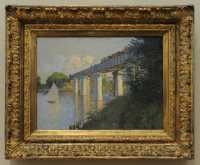 027 Monet - Pont du chemin de fer à Argenteuil (1874)