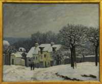 45 Alfred Sisley - Place d Chenil à Marly (1876)